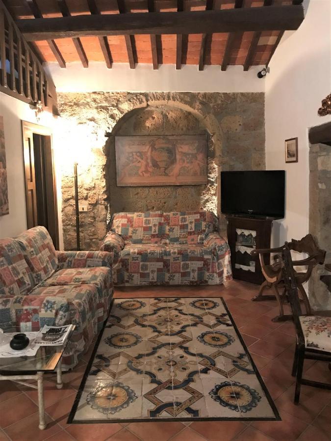 La Casa Nel Tufo Apartment Pitigliano Bagian luar foto
